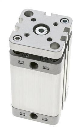 ISO 21287 Compact Double Acting Cylinder 40-50mm - Magnetic - Non-Rotating