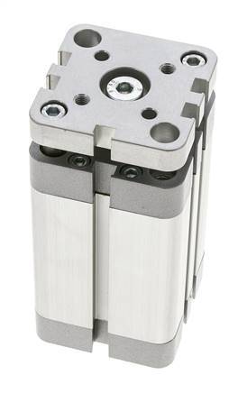 ISO 21287 Compact Double Acting Cylinder 40-50mm - Magnetic - Non-Rotating