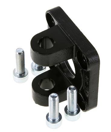 Clevis Female 50 mm ISO 15552 ISO 21287 Burnished steel