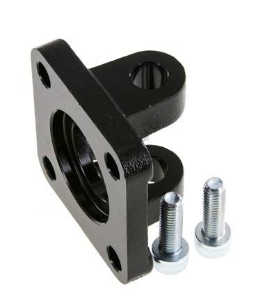 Clevis Female 50 mm ISO 15552 ISO 21287 Burnished steel