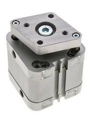 ISO 21287 Compact Double Acting Cylinder 50-20mm - Magnetic - Non-Rotating