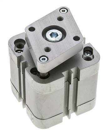 ISO 21287 Compact Double Acting Cylinder 50-20mm - Magnetic - Non-Rotating