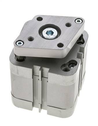 ISO 21287 Compact Double Acting Cylinder 50-20mm - Magnetic - Non-Rotating