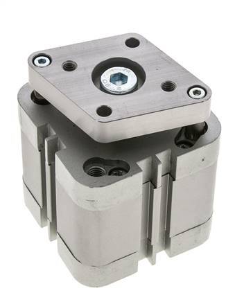 ISO 21287 Compact Double Acting Cylinder 50-20mm - Magnetic - Non-Rotating
