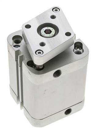 ISO 21287 Compact Double Acting Cylinder 50-40mm - Magnetic - Non-Rotating