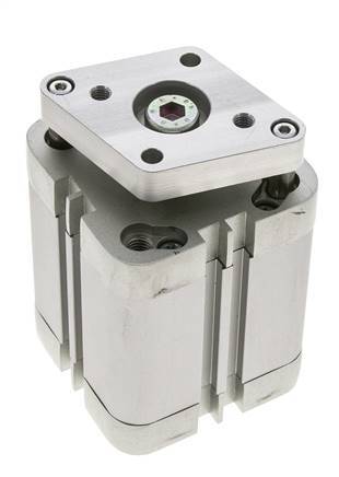 ISO 21287 Compact Double Acting Cylinder 50-40mm - Magnetic - Non-Rotating