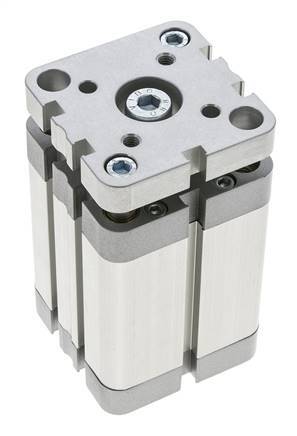 ISO 21287 Compact Double Acting Cylinder 50-50mm - Magnetic - Non-Rotating