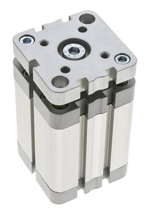 ISO 21287 Compact Double Acting Cylinder 50-50mm - Magnetic - Non-Rotating