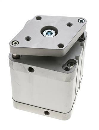 ISO 21287 Compact Double Acting Cylinder 80-50mm - Magnetic - Non-Rotating
