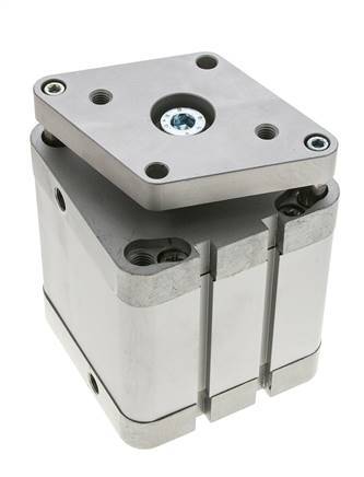 ISO 21287 Compact Double Acting Cylinder 80-50mm - Magnetic - Non-Rotating