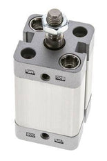 Cilindro Compacto de Simple Efecto ISO 21287 20-25mm - Magnético - Vástago Macho