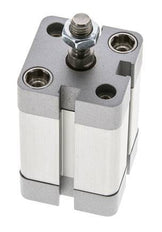 ISO 21287 Compact Single Acting Cylinder 25-25mm - Magnetic - Male Rod
