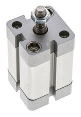 ISO 21287 Compact Single Acting Cylinder 25-25mm - Magnetic - Male Rod