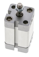 ISO 21287 Compact Single Acting Cylinder 25-25mm - Magnetic - Male Rod