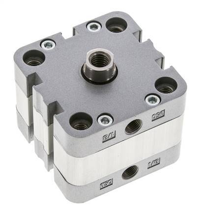 ISO 21287 Compact Single Acting Cylinder 50-5mm - Magnetic