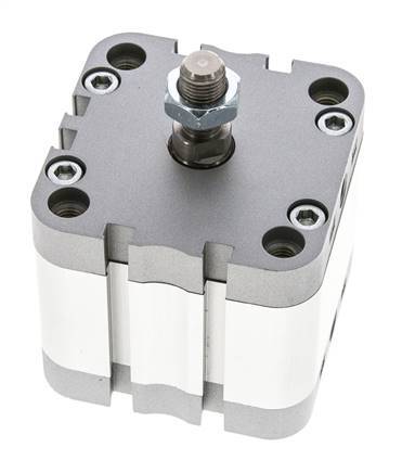 ISO 21287 Compact Single Acting Cylinder 63-20mm - Magnetic - Male Rod