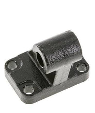 Horquilla macho acodada 50 mm ISO 15552 ISO 21287 Acero bruñido