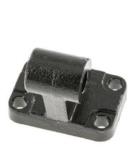 Horquilla macho acodada 50 mm ISO 15552 ISO 21287 Acero bruñido