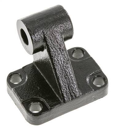 Horquilla macho acodada 50 mm ISO 15552 ISO 21287 Acero bruñido