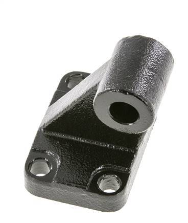 Horquilla macho acodada 50 mm ISO 15552 ISO 21287 Acero bruñido