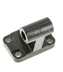 Horquilla macho acodada 80 mm ISO 15552 ISO 21287 Acero bruñido