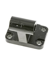 Horquilla macho acodada 80 mm ISO 15552 ISO 21287 Acero bruñido