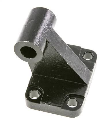 Horquilla macho acodada 80 mm ISO 15552 ISO 21287 Acero bruñido