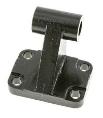 Horquilla macho acodada 80 mm ISO 15552 ISO 21287 Acero bruñido