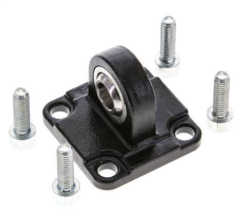 Clevis Spherical Male 32 mm ISO 15552 ISO 21287 Burnished steel