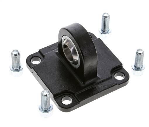 Clevis Spherical Male 63 mm ISO 15552 ISO 21287 Burnished steel