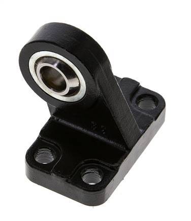Clevis Spherical Male Right-Angled 32 mm ISO 15552 and 21287 Steel