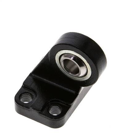 Horquilla esférica macho acodada 32 mm ISO 15552 y 21287 Acero