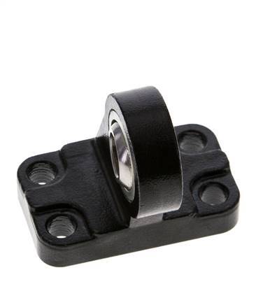 Horquilla esférica macho acodada 32 mm ISO 15552 y 21287 Acero