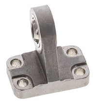 Horquilla esférica macho acodada 32 mm ISO 15552 y 21287 Acero inoxidable 316 (1.4401)