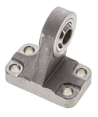 Horquilla esférica macho acodada 32 mm ISO 15552 y 21287 Acero inoxidable 316 (1.4401)