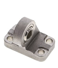 Horquilla esférica macho acodada 32 mm ISO 15552 y 21287 Acero inoxidable 316 (1.4401)