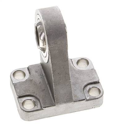 Clevis Spherical Male Right-Angled 50 mm ISO 15552 and 21287 Stainless steel 316 (1.4401)