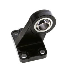 Clevis Spherical Male Right-Angled 80 mm ISO 15552 and 21287 Steel