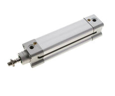 Cilindro de Doble Efecto ISO 15552 32-100mm - Magnético - Amortiguación - Vástago de Acero Inoxidable