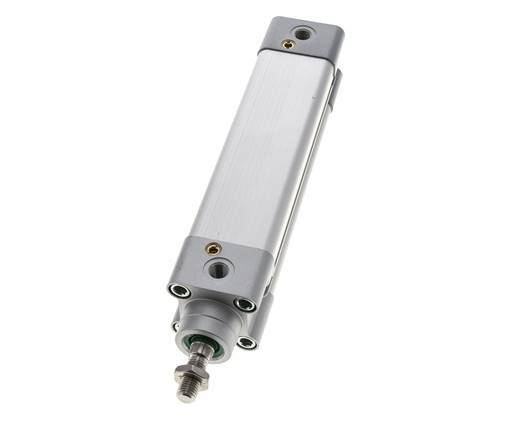 Cilindro de Doble Efecto ISO 15552 32-110mm - Magnético - Amortiguación - Vástago de Acero Inoxidable