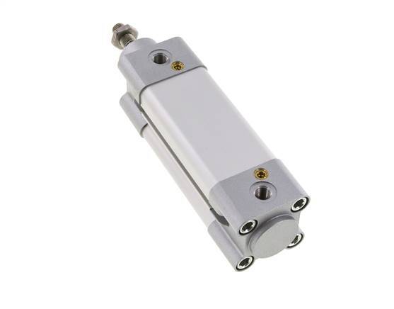 Cilindro de Doble Efecto ISO 15552 32-50mm - Magnético - Amortiguación - Vástago de Acero Inoxidable