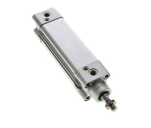 Cilindro de Doble Efecto ISO 15552 32-80mm - Magnético - Amortiguación - Vástago de Acero Inoxidable