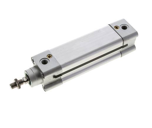 Cilindro de Doble Efecto ISO 15552 32-80mm - Magnético - Amortiguación - Vástago de Acero Inoxidable