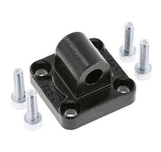 Clevis Male 32 mm ISO 15552 ISO 21287 Burnished steel