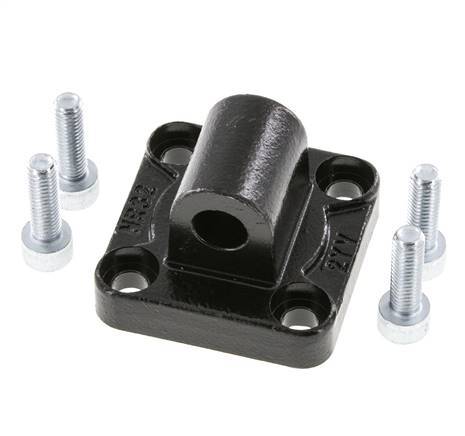 Clevis Male 32 mm ISO 15552 ISO 21287 Burnished steel