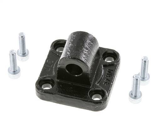 Clevis Male 40 mm ISO 15552 ISO 21287 Burnished steel