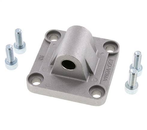 Clevis Male 80 mm ISO 15552 ISO 21287 Aluminium