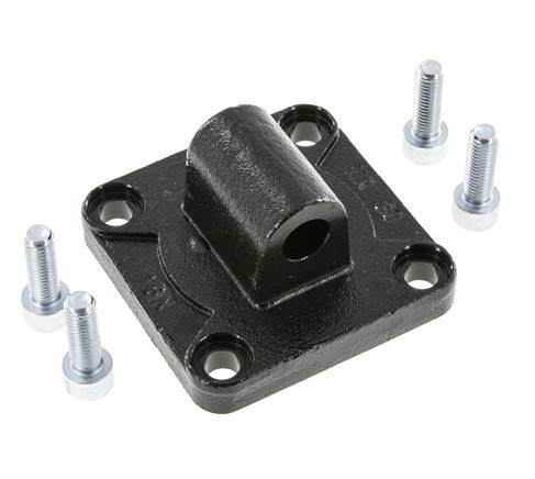 Clevis Male 80 mm ISO 15552 ISO 21287 Burnished steel