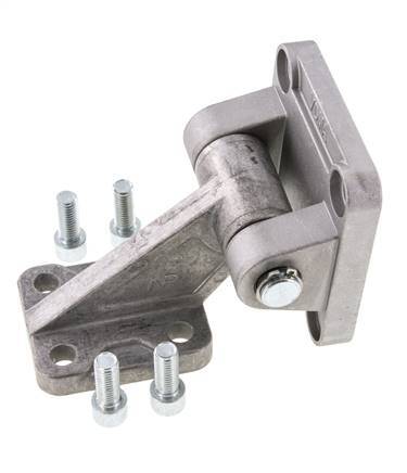 Complete Swivel Mounting 90deg Clip for 80 mm IS0 15552 Cylinder