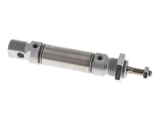 ISO 6432 Round Double Acting Cylinder 16-10mm - Magnetic